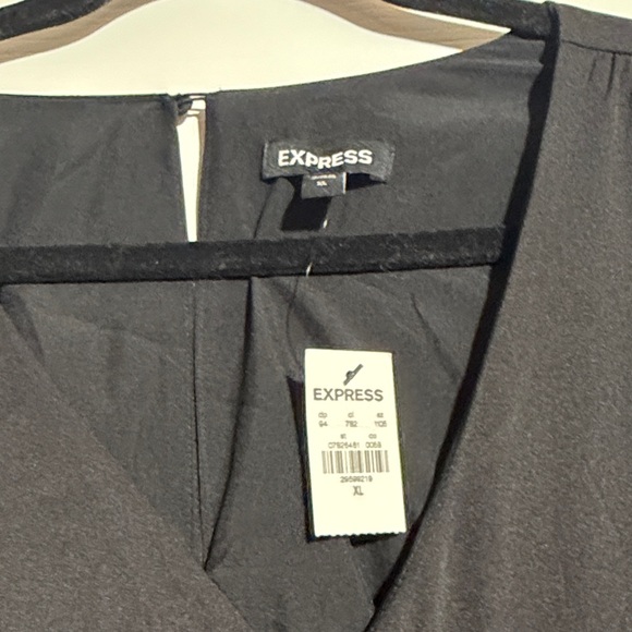 NWT EXPRESS Elegant Black Women's Dress XL - Picture 4 of 4